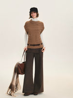British Style Checked Fringed Scarf