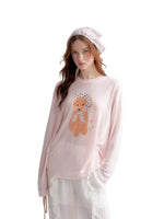 Dog Print Blouse