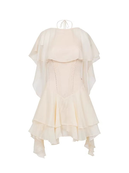 Soffio Floral Chiffon Dress