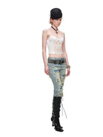Lace Satin Corset Cami