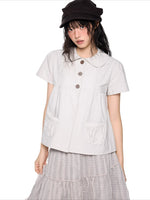 Polka Dot Peter Pan Tee