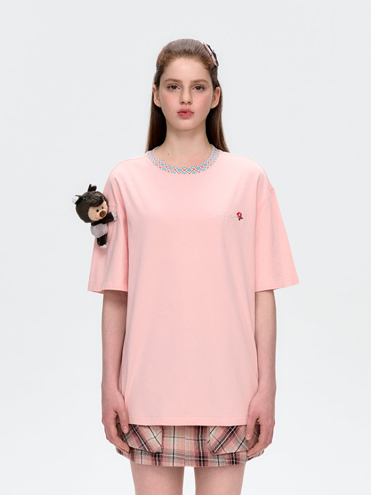 Malayan Tapir Bear Cotton T-shirt