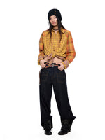 Dopamine Plaid Oversized Shirt
