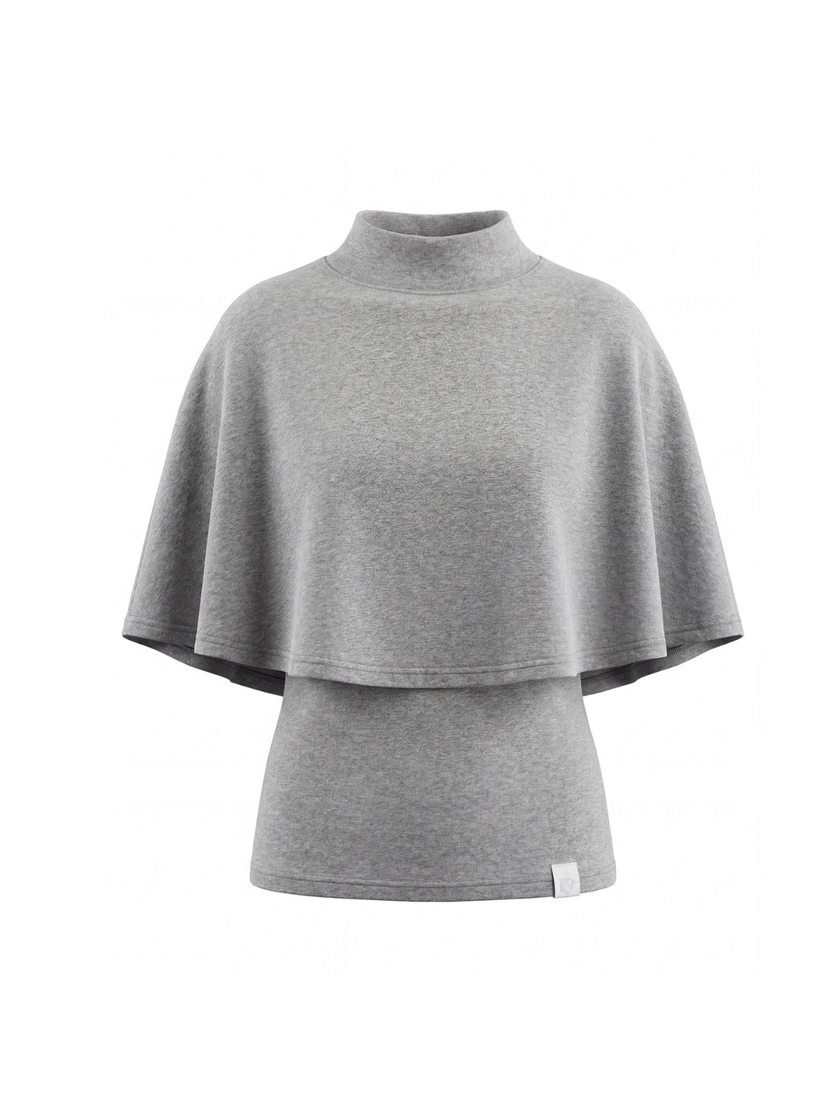 Korean Cape Layered T-Shirt