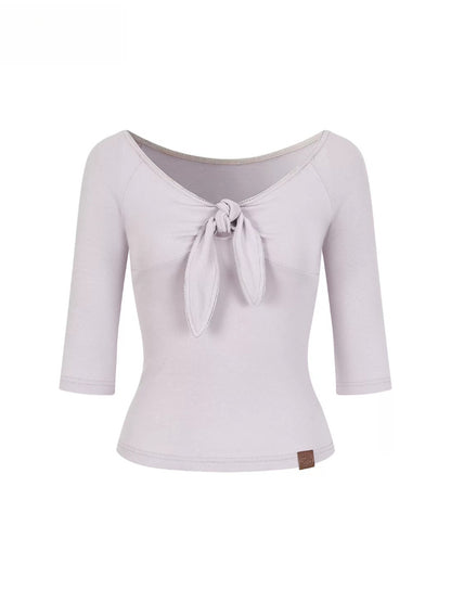 Off-Shoulder Tie Top