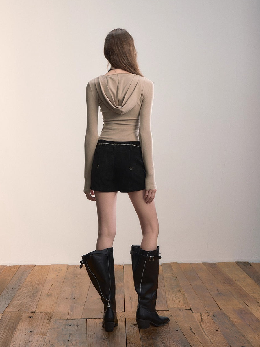 Reversible Detachable Versatile Retro Shorts