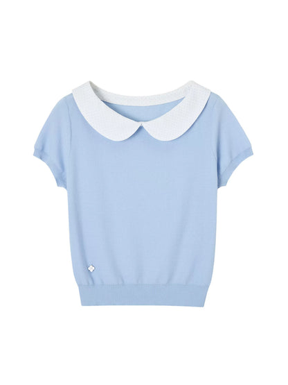 Collar Knit Tee