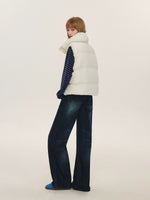 Stand Collar Quilted Down Vest