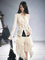 Gothic Ruffle Blouse