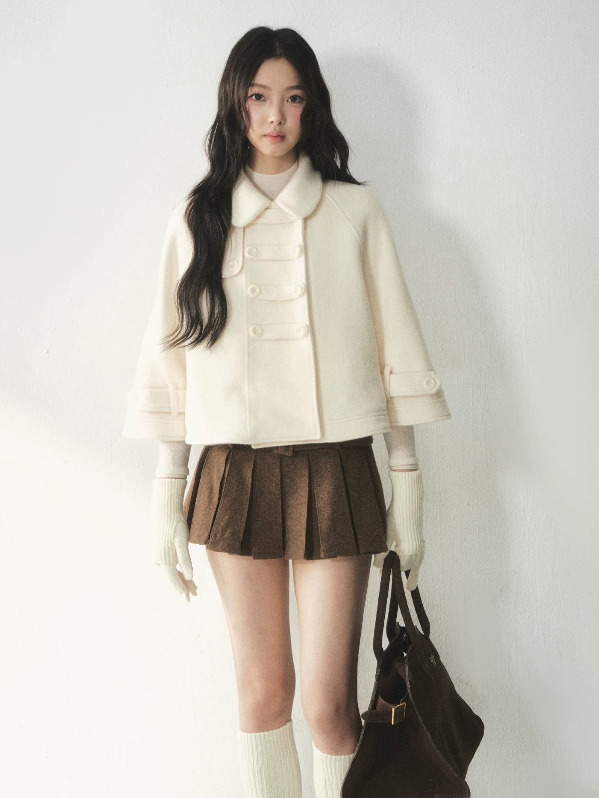 Wool Napoleon Cape Coat