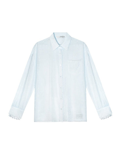 Polka Dot Lace Shirt