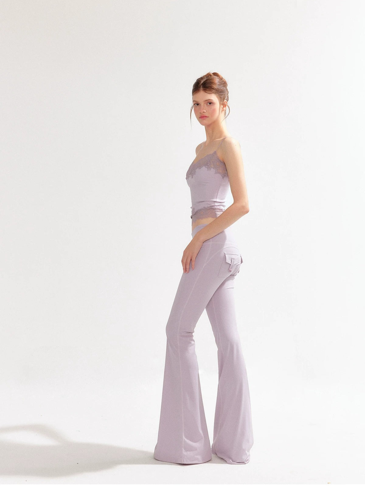 Low Waist Flared Yoga Pants