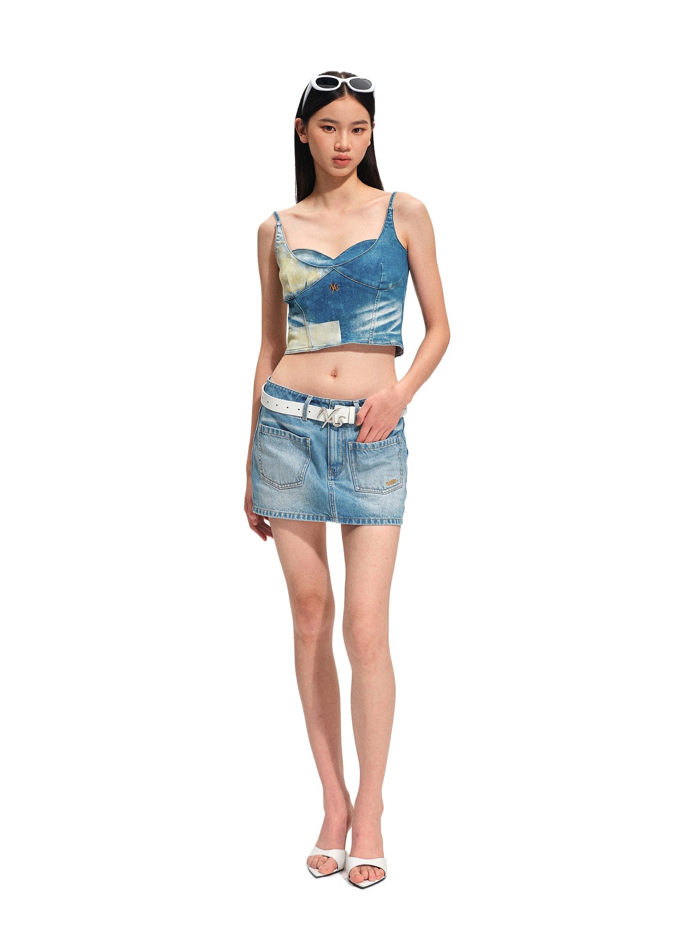 Equestrian Denim Corset