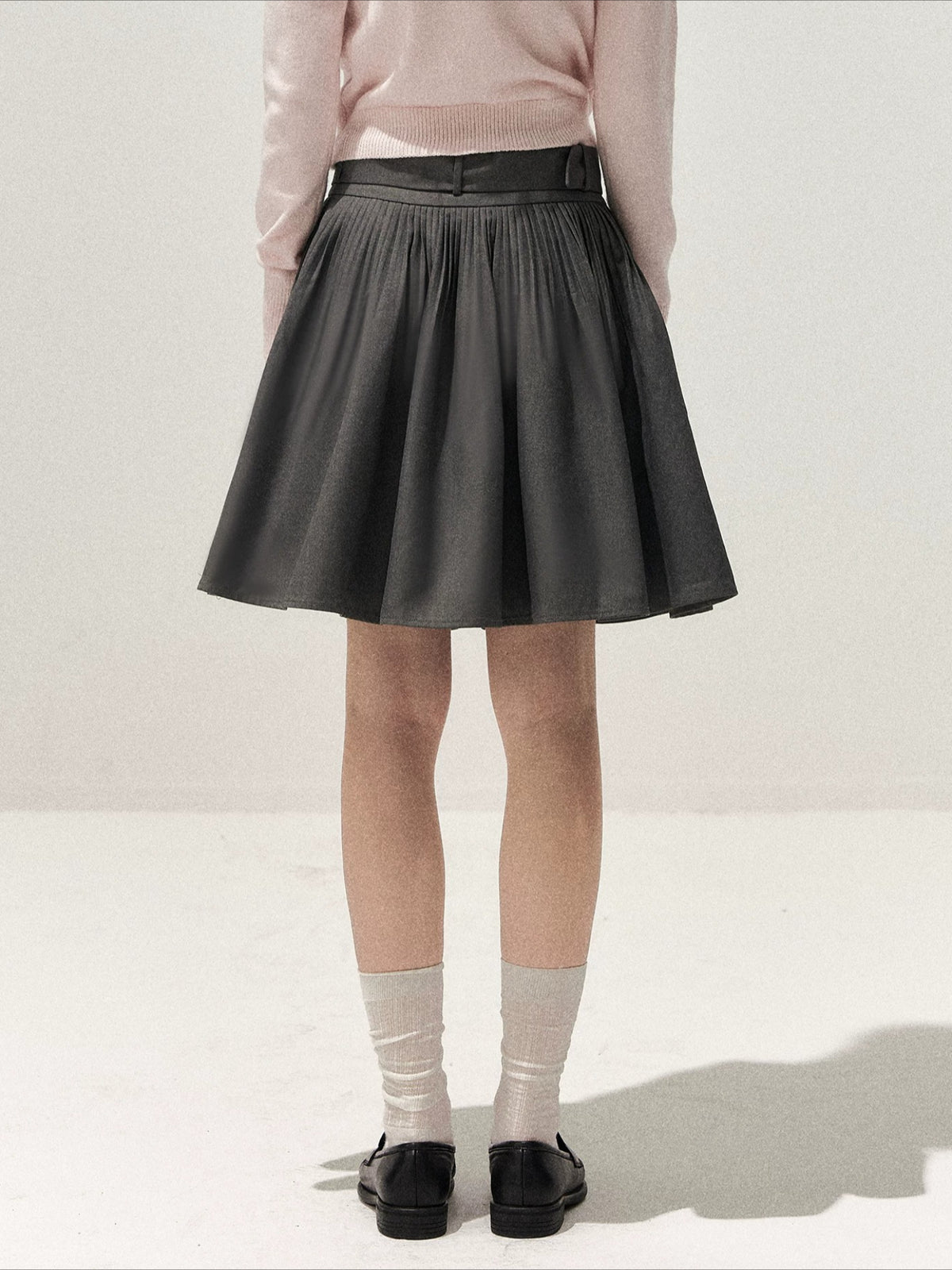 Gray Ballet Tutu Skirt