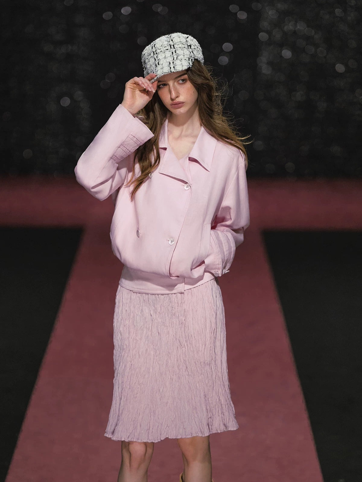 Napoleon Jacket &amp; Pleated Skirt Set