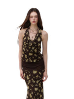 Mist Garden Mesh Dress