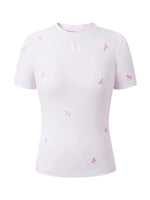 Pony Print Knit Tee