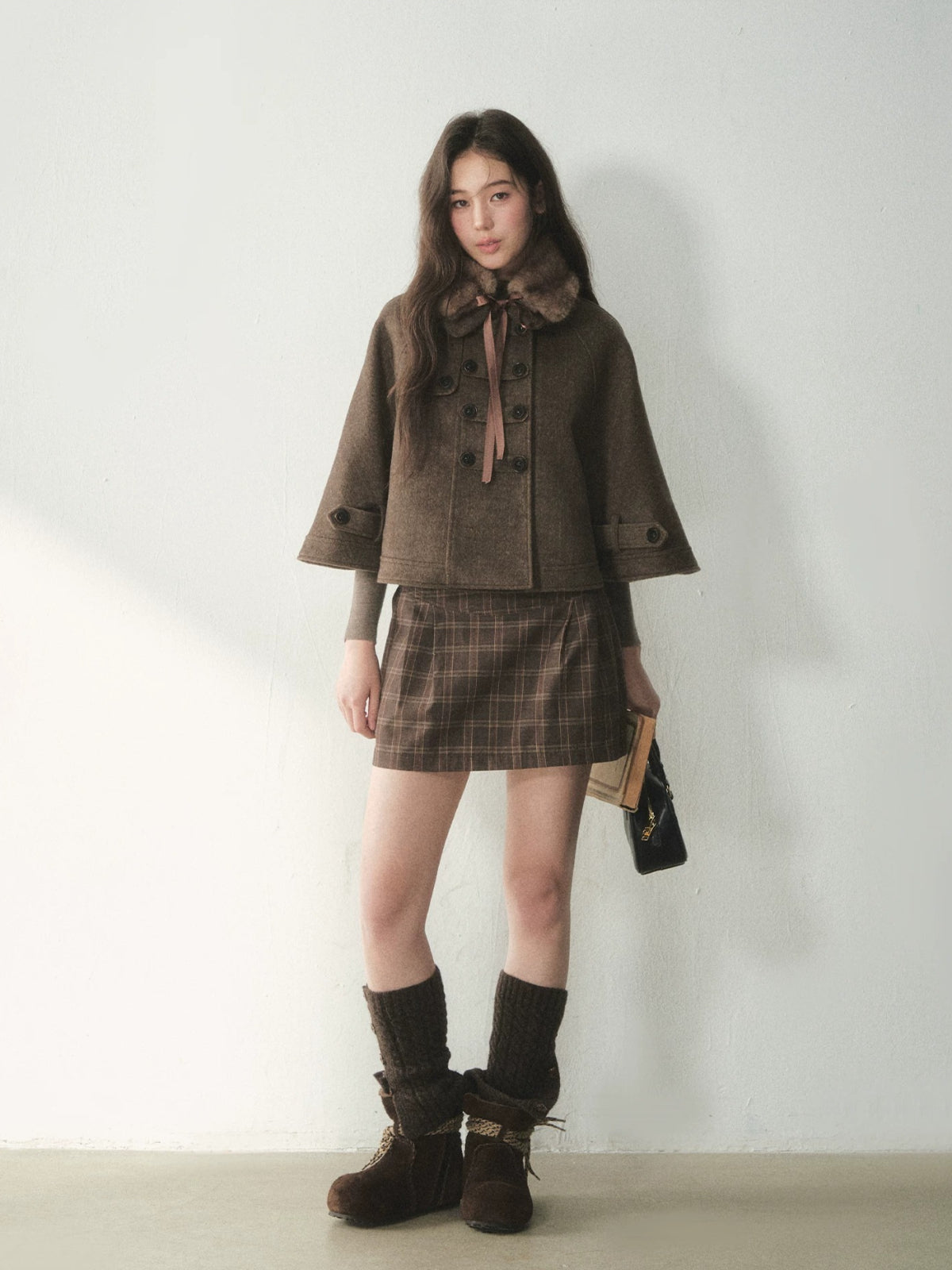 Wool Napoleon Cape Coat