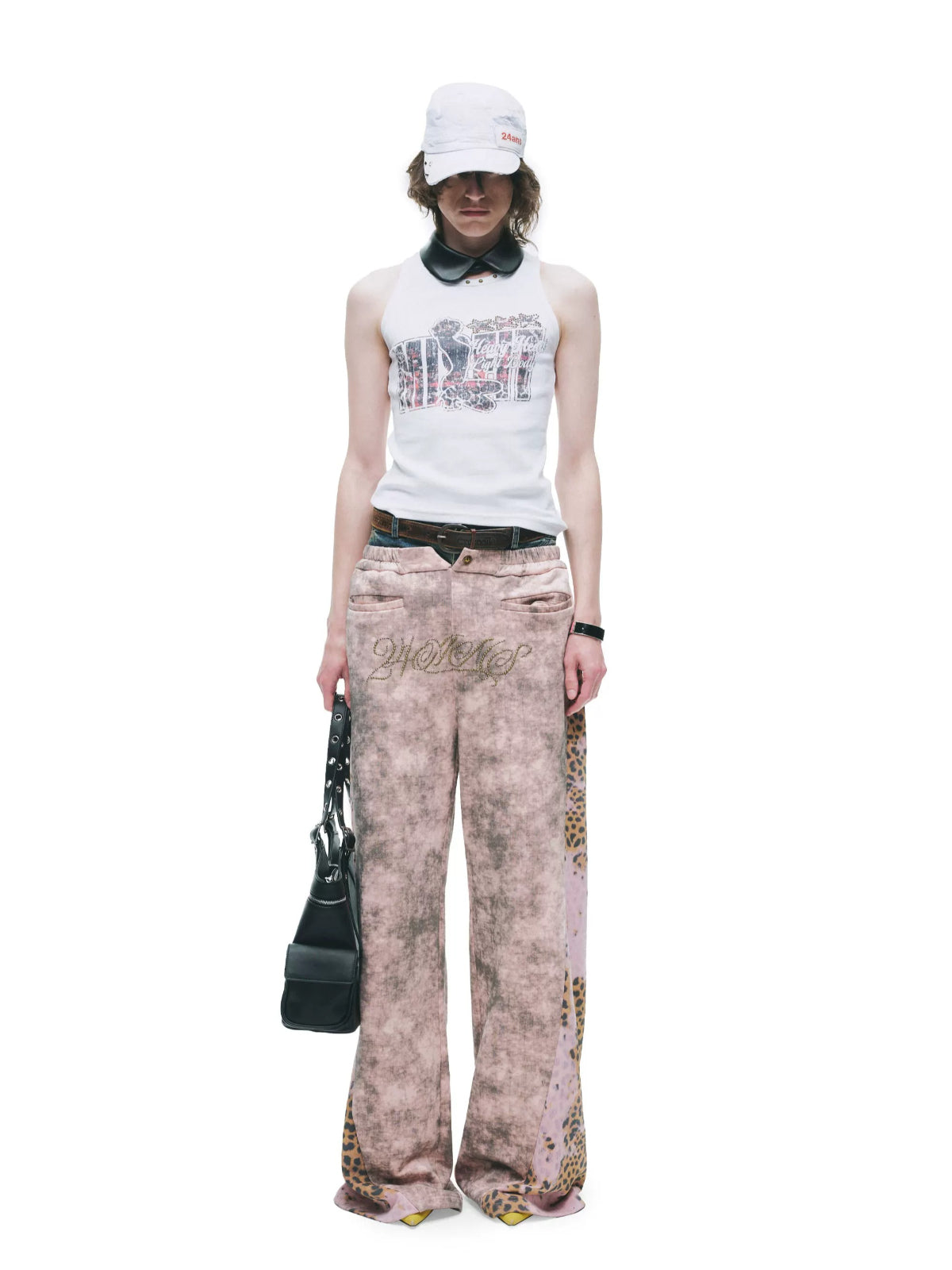 Tie-Dye Distressed Sweatpants
