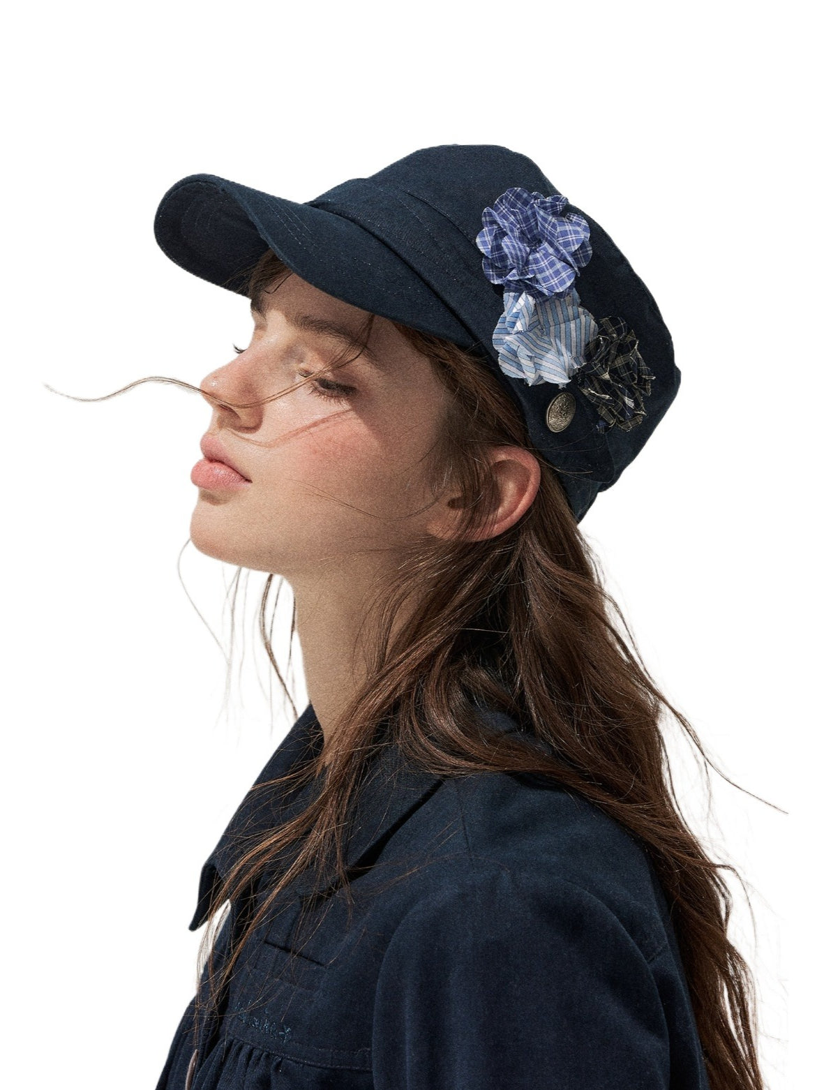 Vintage Floral Riding Hat