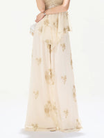 Embroidered Halter Top & Pants Set