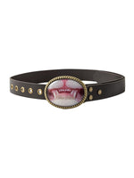 Vintage Cat Resin Buckle Belt