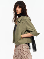 Leopard A-Line Skirt