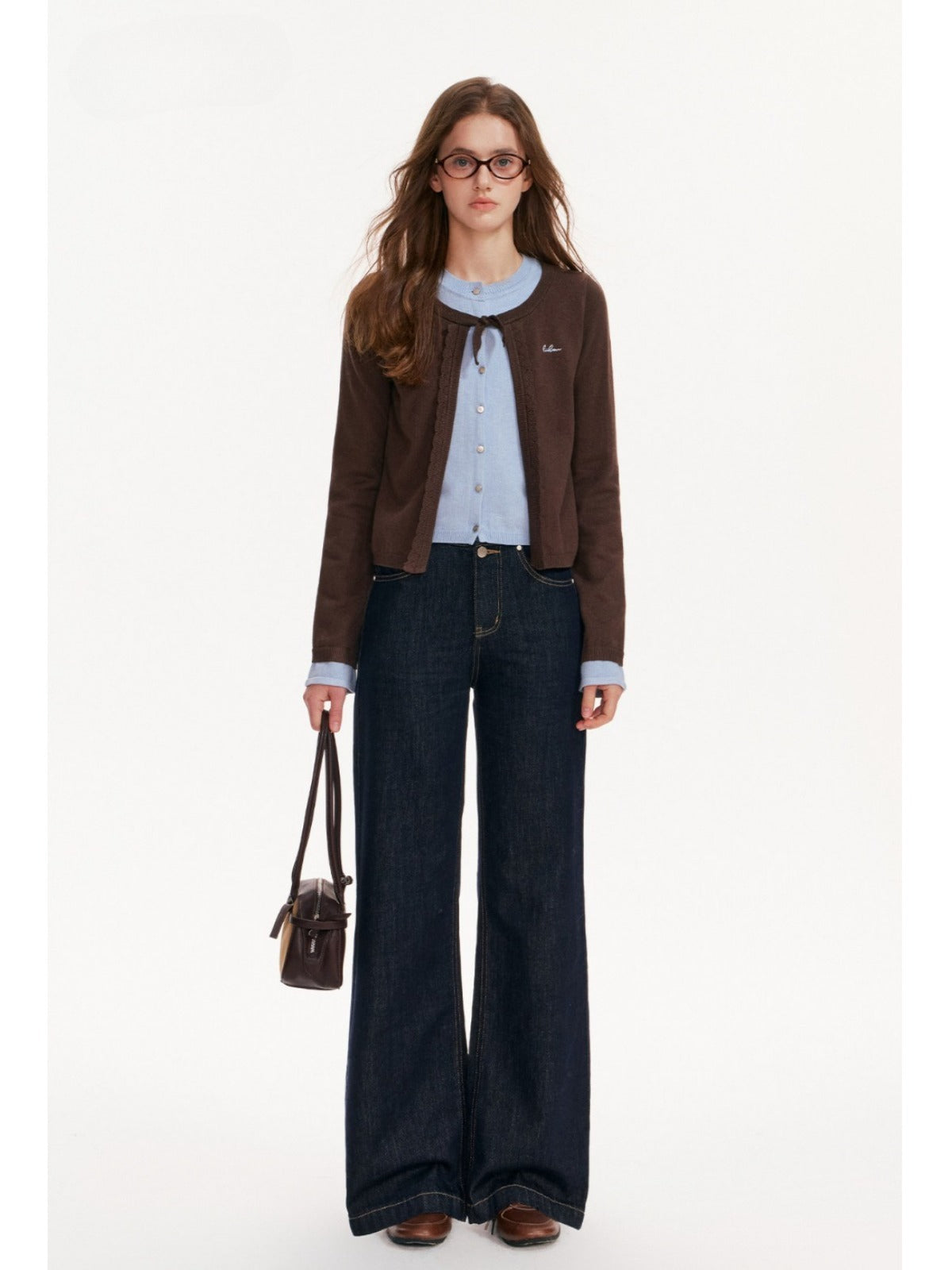 Waistband Free Straight Leg Jeans