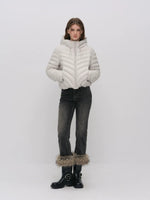 Quilted Hooded Light Down