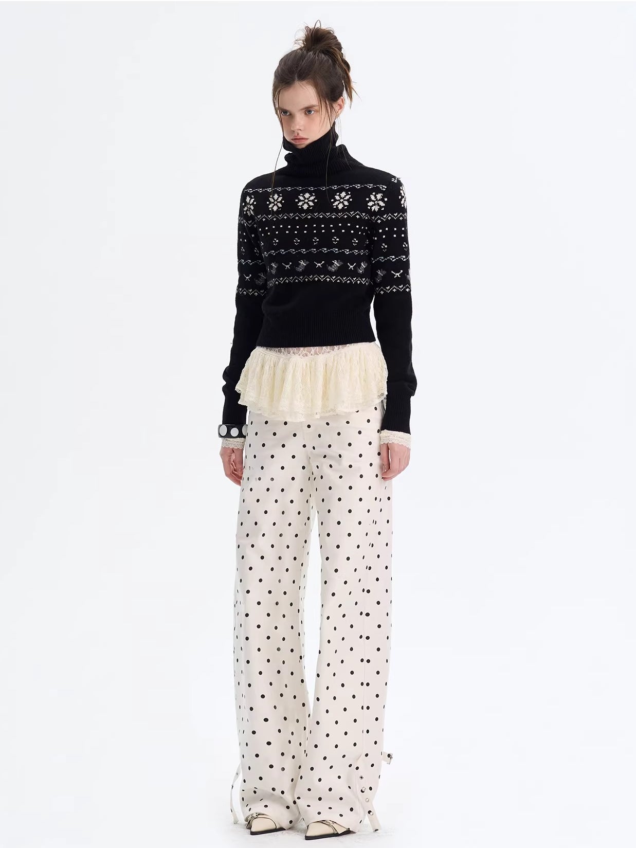 Lace Long Sleeve Base Top