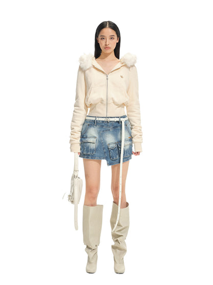 Ranch Denim Mini Skirt