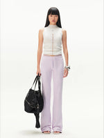 Ribbed Wool Knit Tank