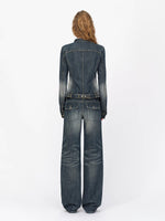 Vintage Wave Washed Jeans