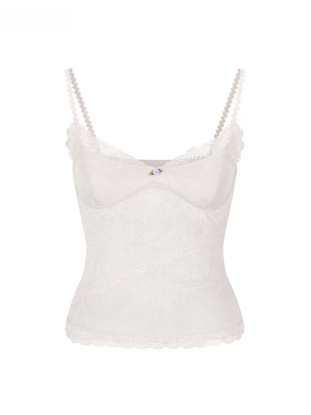 Lace Velvet Cami