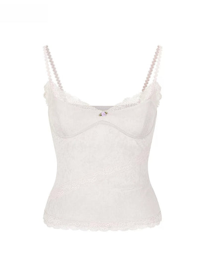 Lace Velvet Cami