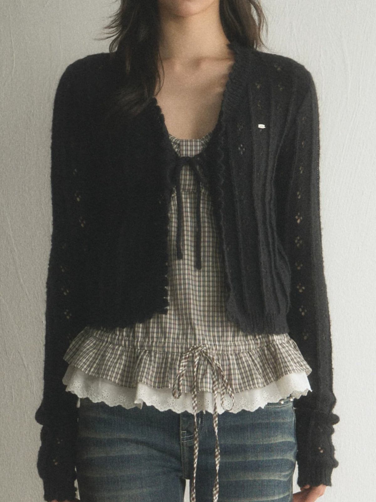 Lace Knit Cardigan