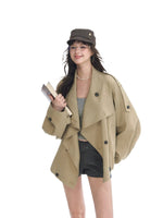 Double Breasted Short Jacket