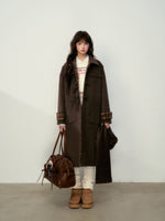 Wool Bow Toggle Coat