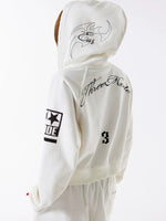Letter Hooded Sweatshirt