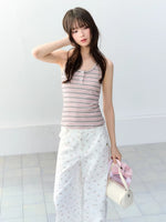 Lyocell Halter Two-Piece Set