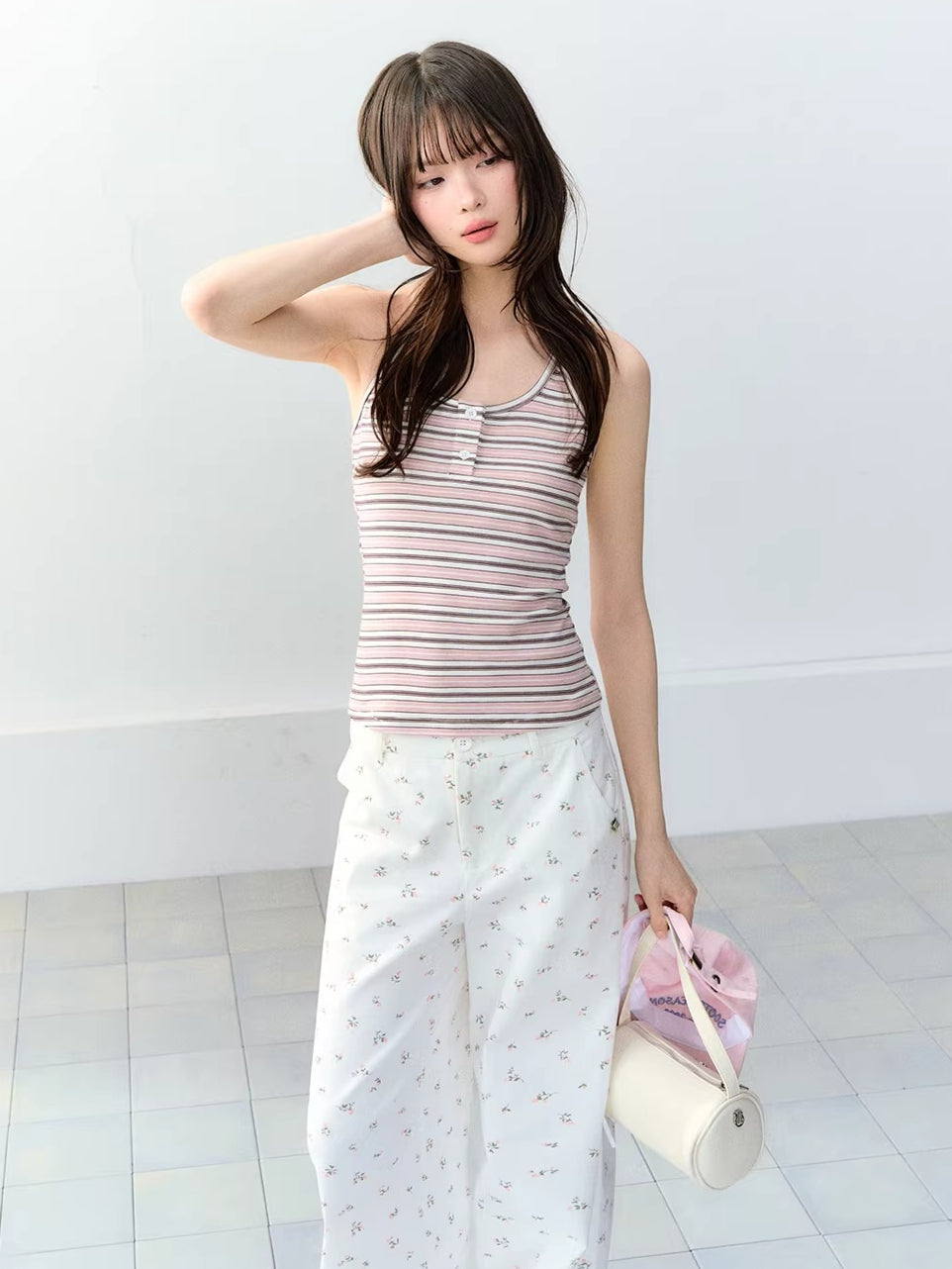Lyocell Halter Two-Piece Set