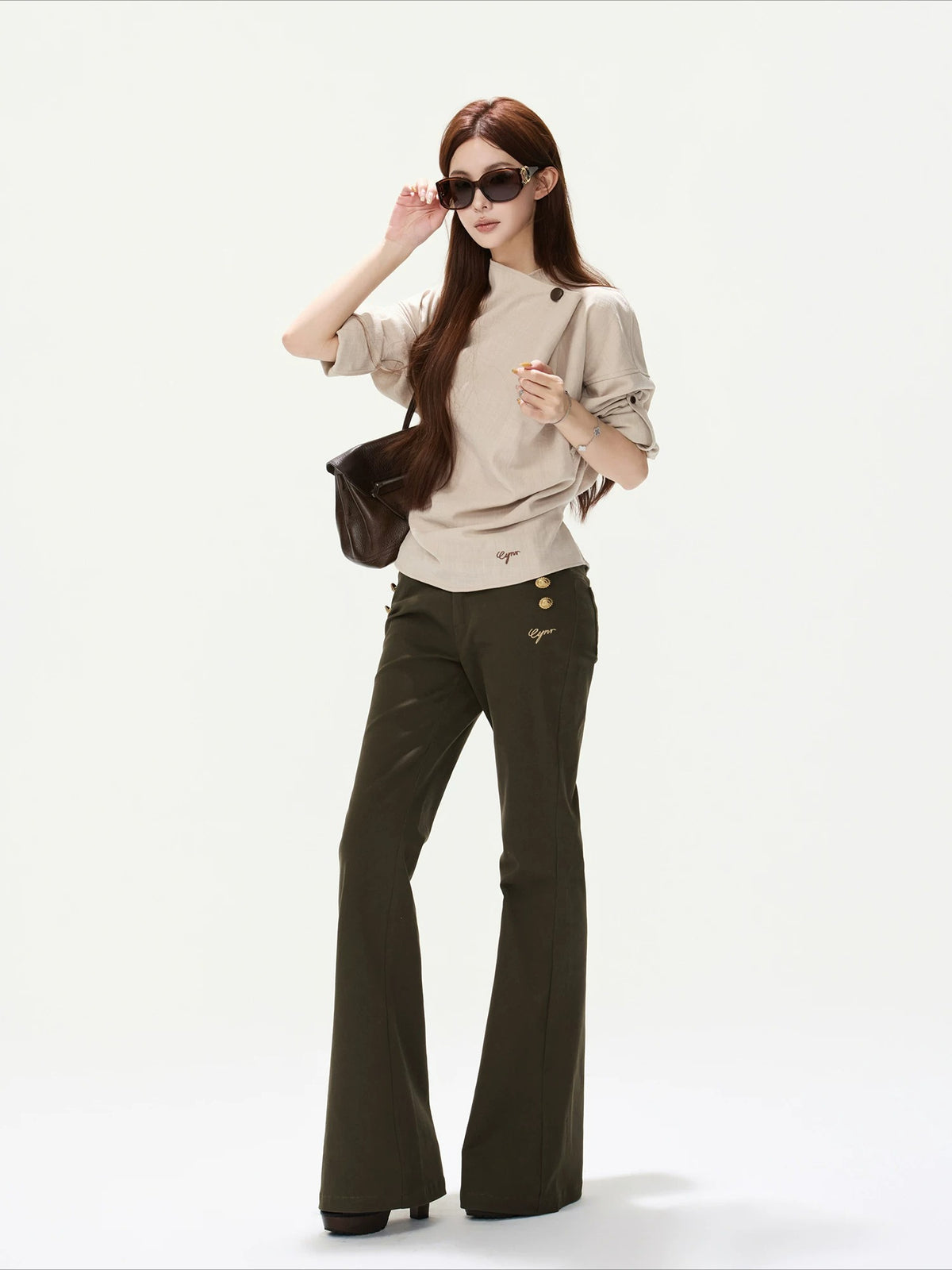 French Drape Blouse
