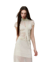 Blurred Romance Chiffon Set
