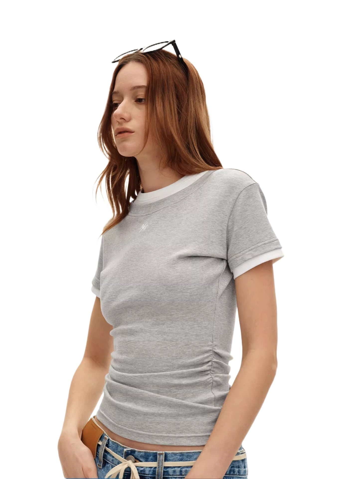 Badge Layered Tee