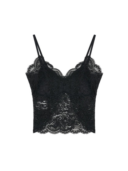 Lace V-Neck Padded Camisole