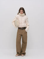 Detachable Sleeve Down Puffer Jacket