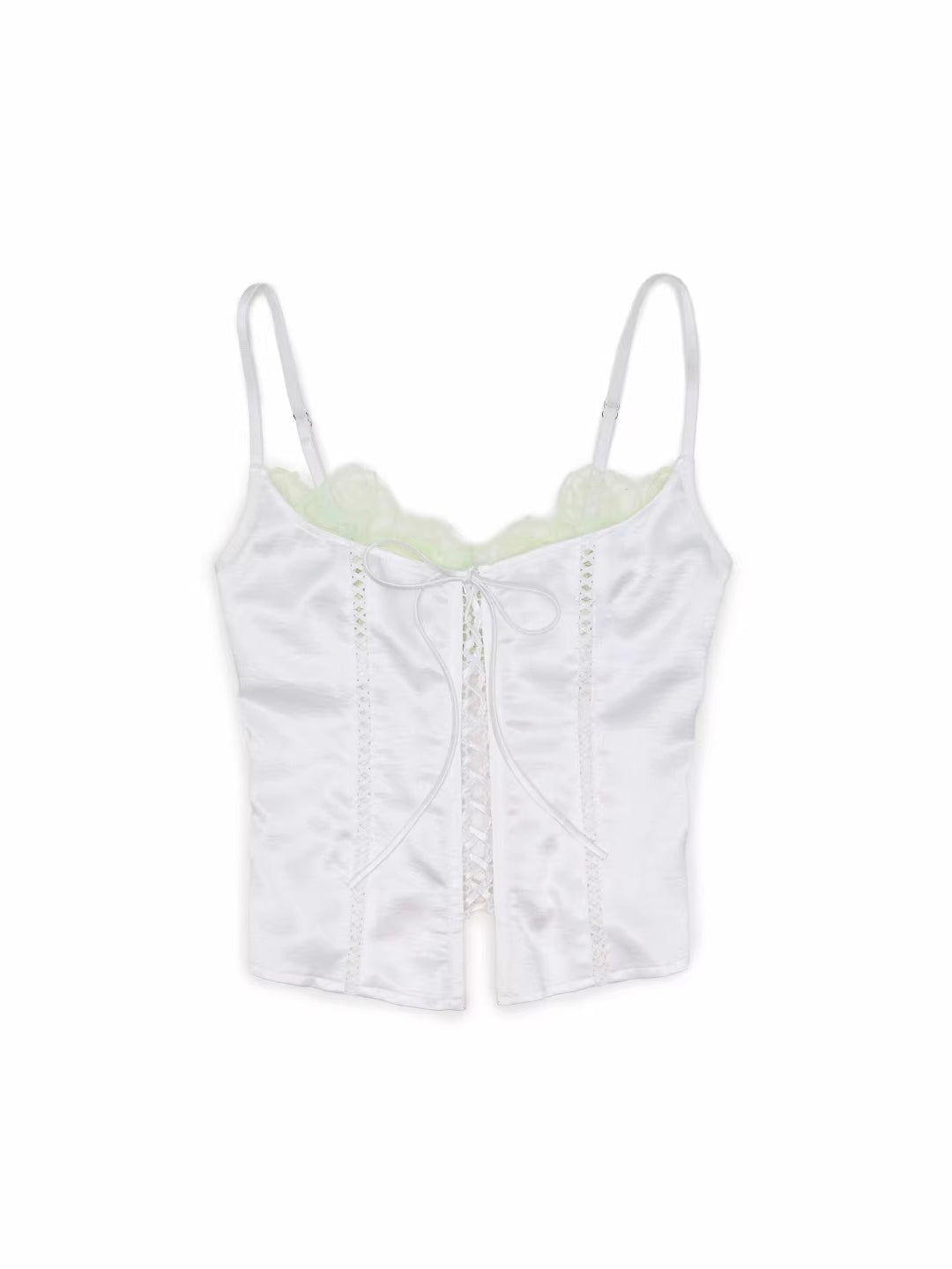 Satin Lace Corset