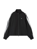 Side Zip Stand Collar Jacket