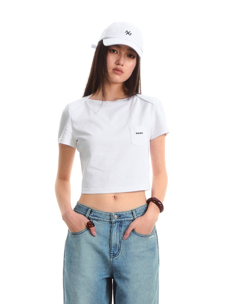 Regular Shoulder Short Sleeve T-shirt