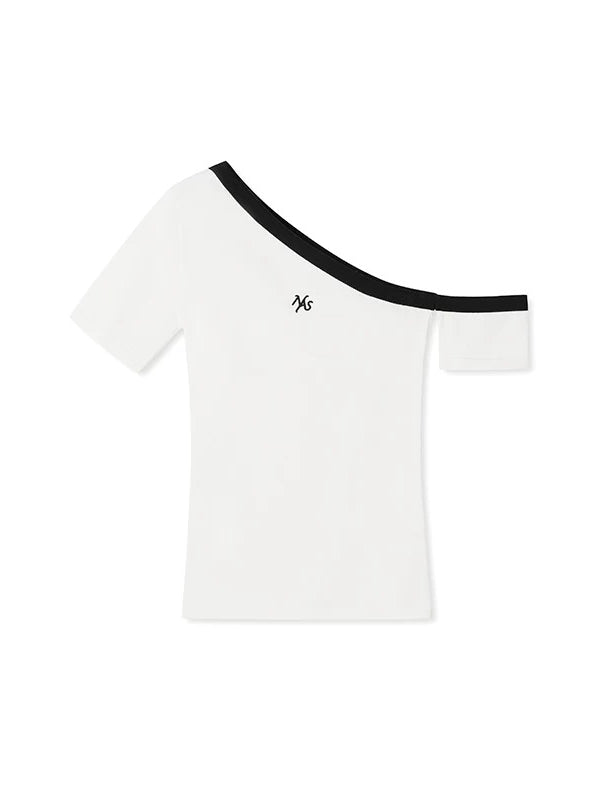 Asymmetric Sculpt Tee